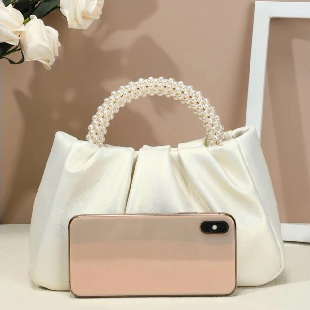White pearl bag - Picture 5 of 10